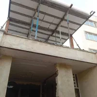 ساخت طبقه دوم سازه فلزی ((یک هفته ))