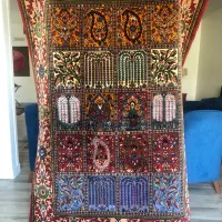 فرش دستباف کل ابربشم|فرش|تهران, سید خندان (جلفا)|دیوار