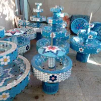 انواع حوض کاشی نرده ابنما|مصالح و تجهیزات ساختمان|کرمان, |دیوار