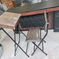 میز و صندلی نماز تاشو|صندلی و نیمکت|هشتگرد, شهرک ولیعصر (مصلی)|دیوار