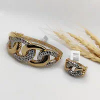 ست دستبندالنگویی و انگشتر