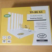 مودم 5g ایرانسل نسل پنجم tf 5g g1 پلمپ و اکبند