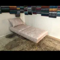 مبل تخت شو تک نفری،کاناپه تک نفری ،تخت|مبلمان خانگی و میز عسلی|تبریز, |دیوار