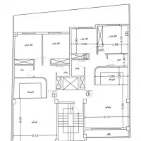 پیش فروش آپارتمان ۸۰ متری/طبقه ۲/خوش پلان/مرکز شهر