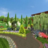 طراحی و اجرای  فضای سبز منازل و ویلا