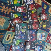 کارت های توپچی وکینگدی، همراه برچسب