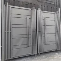 درب ویلای و باغی مدرن و فرفورژه