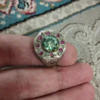 دو عدد انگشتر نقره دست ساز فیروزه.موزینایت|جواهرات|قم, علی آباد سعدگان|دیوار