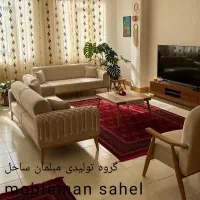 Mobl شرکتی تخت شو 7نفره شرکتی مدل ارتمیس اقساطی|مبلمان خانگی و میز عسلی|هشتگرد, هشتگرد قدیم|دیوار
