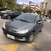 ۲۰۶ صندوق دار متور تیوفایو رنگ خاکستری دوره رنگ|خودرو سواری و وانت|بازرگان, |دیوار