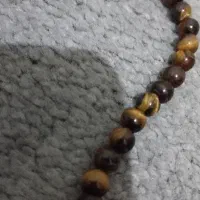 گردنبند سنگ چشم ببر و تورمالین سیاه اصل|جواهرات|تهران, سلسبیل جنوبی|دیوار