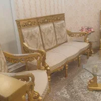 مبل استیل چوب گردو|مبلمان خانگی و میز عسلی|تهران, شهرک آزادی|دیوار