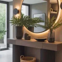 آینه و کنسول جدید 2026|بوفه، ویترین، کنسول|بهارستان, |دیوار