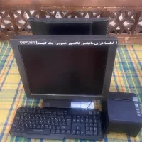 مانیتور حسابداری مغازه دارای پرینتر|رایانه رومیزی|شیراز, گلدشت معالی‌آباد|دیوار