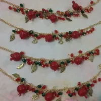 دستبند و گیفت انار،ست کیسه و حوله یلدایی،تکی ۳۵