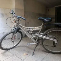 دوچرخه ۲۴ دنده ای سالم تازه سرویس شده