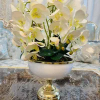 گلدان همراه با گل ارکیده