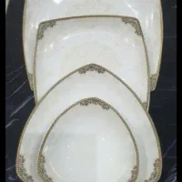 سرویس چینی رزیانا طلا کوب طرح ۱۱۴|ظروف سرو و پذیرایی|تهران, خزانه|دیوار