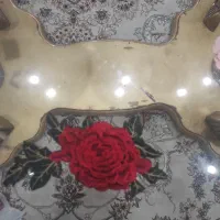 خرج کار آماده و حریر شیشه ای ابریشم عرض سه متر|لوازم خیاطی و بافتنی|نظرآباد, شهرک آزادگان|دیوار