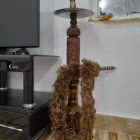 قلیون چوب گردو  بدونه  مزه