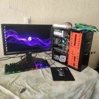 کیس کامپیوتر گیمینگi5رم16گرافیک8گیگ+مانیتور+ssd|رایانه رومیزی|فریدون‌کنار, |دیوار