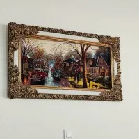 ساعت ایستاده و تابلو