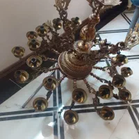 لوستر برنجی