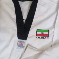 لباس تکاوندو +محافظ ساق پا(اشانتیون کمربند زرد)