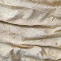 پرده حریر ترک طرح برجسته بهمراه دکور ساتن ترک|پرده، رانر، رومیزی|اصفهان, شاهد|دیوار