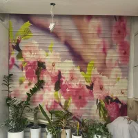 پرده زبرا کاملا سالم و شیک