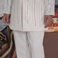 کت شلوار مجلسی زنانه سفید