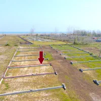 165متر زمین ساحلی خوشقواره باچشم انداز دریای زیبا