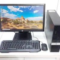 کامپیوتر کامل اقتصادی‌ کیس مانیتور Hp Dell Lenovo