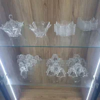 سرویس کریستال طرح ستاره|ظروف سرو و پذیرایی|همدان, |دیوار