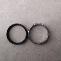 فروش ۲ عدد حلقه ساده استیل