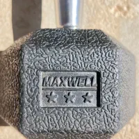 دمبل ۷/۵ ماکسول و ۱۲ متغییر، همه با هم|تجهیزات ورزشی|شیراز, گلشن|دیوار