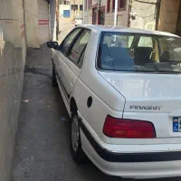 پژو پارس دوگانه ۹۹ سفید بی رنگ در حد