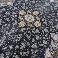 فرش(نقشه زیبا۷۰۰شانه رنگ دودی دلفینی)طرح۱۰۰۰شانه|فرش|زاهدان, |دیوار