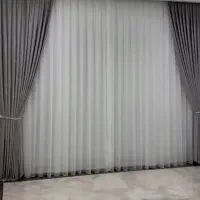 پارچه وتور وحریرواستر چکی پکی|پرده، رانر، رومیزی|اصفهان, خانه اصفهان|دیوار