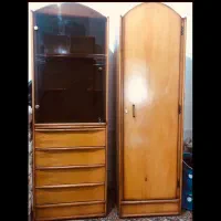 کمددراور کتابخانه دار نورپردازی بسیار شیک و تمیز