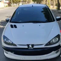 پژو 206جعبه دار v8مدل 1396