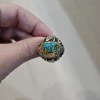 انگشتر مصور فیروزه فعال