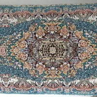 پشتی آبی فیروزه ای