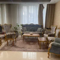 ست مبلمان استیل سلطنتی ۹ نفره چوب درجه یک