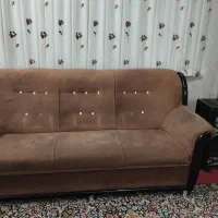 فروش مبل و میزجلو مبلی همراه با یک کشو جالباسی|مبلمان خانگی و میز عسلی|کرمان, |دیوار