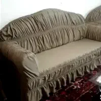 روکش مبل قهوه ای سوخته عکس اصلی داخل چت