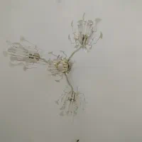 4 عدد لوستر کریستالی 4 تایی با قیمت استثنایی|لوستر و چراغ آویز|آق قلا, |دیوار