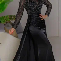 لباس مجلسی دو دامنه