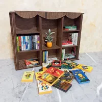 ماکت کتابخانه مینیاتوری کادویی