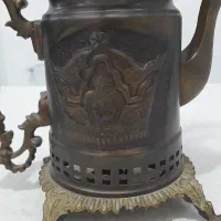 کتری مسی شکاری|کلکسیون اشیاء عتیقه|گلستان (تهران), |دیوار